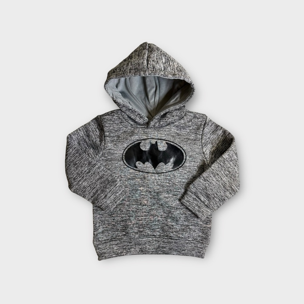DC Comics Batman Acid Gray Hoodie Sweatshirt